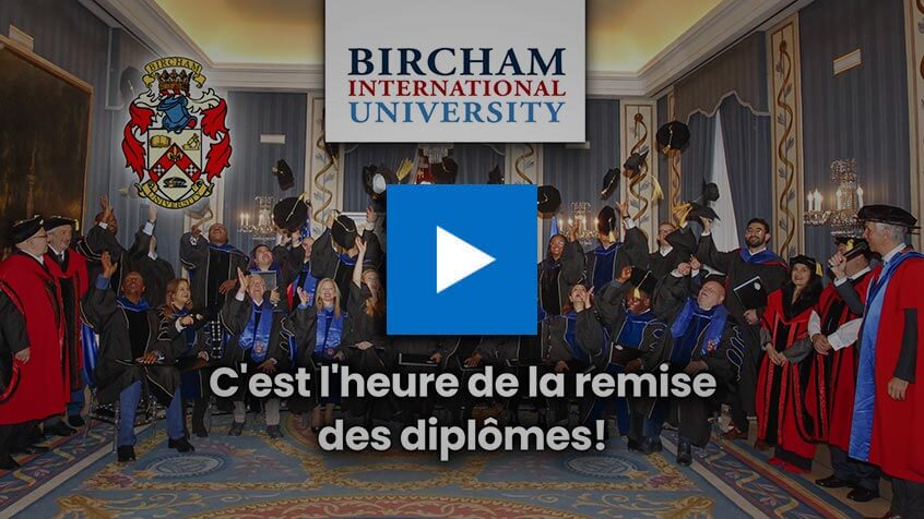 C'est l'heure de la remise des diplômes !